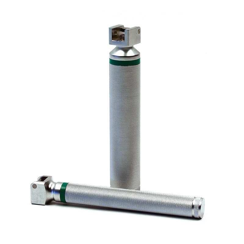 Fiber Optic Greenline Laryngoscope Handles