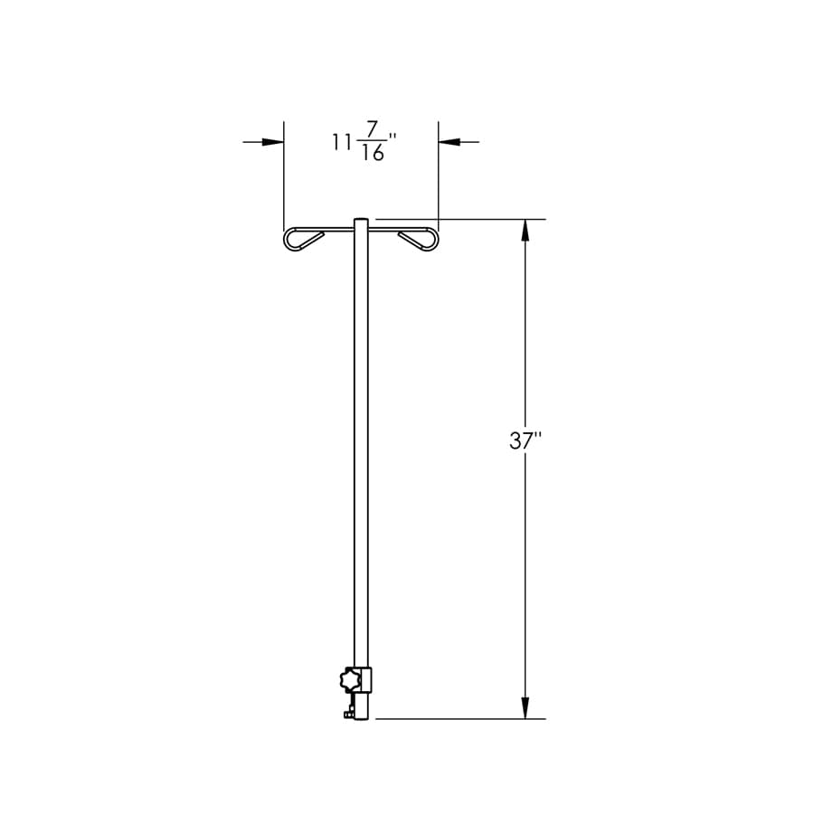 Vet-Tables I.V. Pole #2